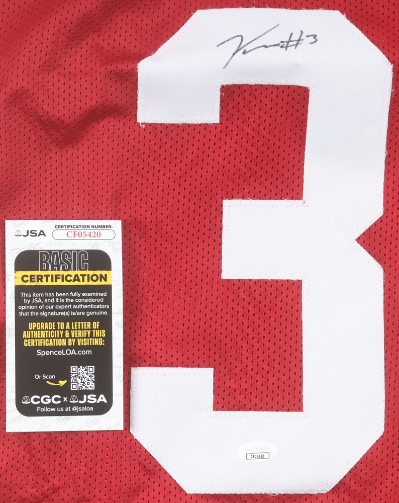 Keon Sabb Signed Jersey (JSA) at PristineAuction.com Keon Sabb Signed Jersey (JSA) at PristineAuction.com