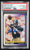 Brett Favre Signed 1991 Score #611 (PSA) at PristineAuction.com