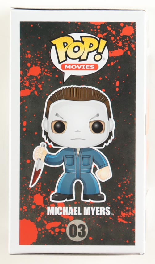 Nick Castle Signed "Halloween" #03 Michael Myers Funko Pop! Inscribed "The Shape" (PA) at PristineAuction.com Nick Castle Signed "Halloween" #03 Michael Myers Funko Pop! Inscribed "The Shape" (PA) at PristineAuction.com