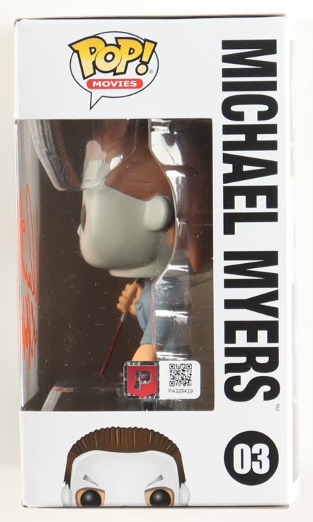 Nick Castle Signed "Halloween" #03 Michael Myers Funko Pop! Inscribed "The Shape" (PA) at PristineAuction.com Nick Castle Signed "Halloween" #03 Michael Myers Funko Pop! Inscribed "The Shape" (PA) at PristineAuction.com