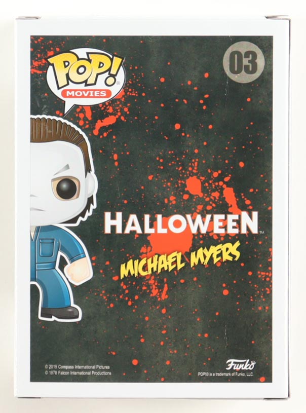 Nick Castle Signed "Halloween" #03 Michael Myers Funko Pop! Inscribed "The Shape" (PA) at PristineAuction.com Nick Castle Signed "Halloween" #03 Michael Myers Funko Pop! Inscribed "The Shape" (PA) at PristineAuction.com
