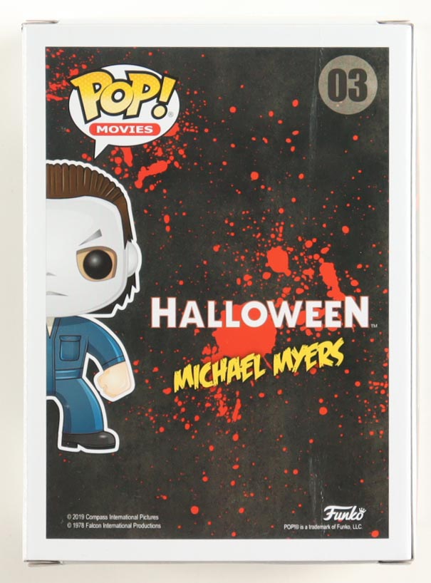 Nick Castle Signed "Halloween" #03 Michael Myers Funko Pop! Inscribed "The Shape" (PA) at PristineAuction.com Nick Castle Signed "Halloween" #03 Michael Myers Funko Pop! Inscribed "The Shape" (PA) at PristineAuction.com