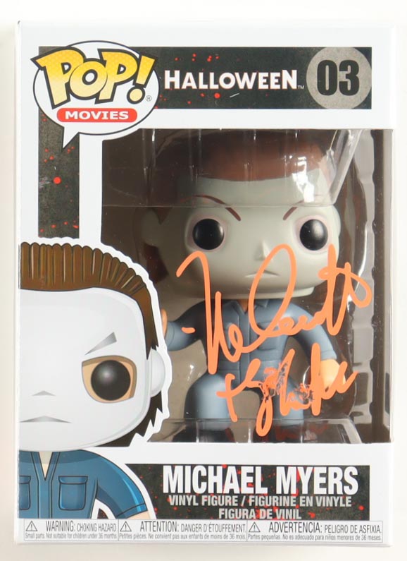 Nick Castle Signed "Halloween" #03 Michael Myers Funko Pop! Inscribed "The Shape" (PA) at PristineAuction.com Nick Castle Signed "Halloween" #03 Michael Myers Funko Pop! Inscribed "The Shape" (PA) at PristineAuction.com