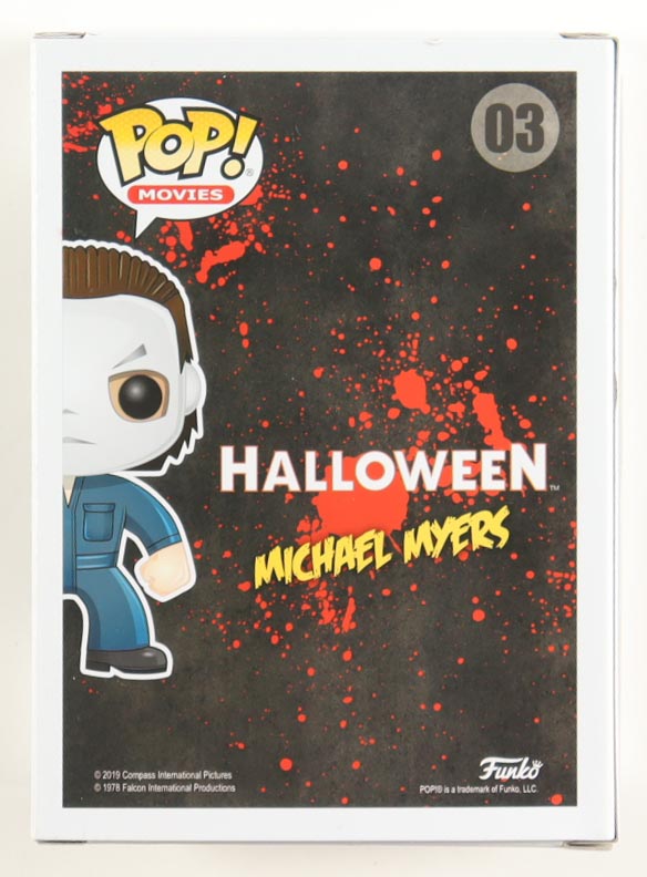 Nick Castle Signed "Halloween" #03 Michael Myers Funko Pop! Inscribed "The Shape" (PA) at PristineAuction.com Nick Castle Signed "Halloween" #03 Michael Myers Funko Pop! Inscribed "The Shape" (PA) at PristineAuction.com
