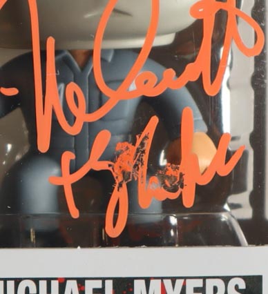 Nick Castle Signed "Halloween" #03 Michael Myers Funko Pop! Inscribed "The Shape" (PA) at PristineAuction.com Nick Castle Signed "Halloween" #03 Michael Myers Funko Pop! Inscribed "The Shape" (PA) at PristineAuction.com