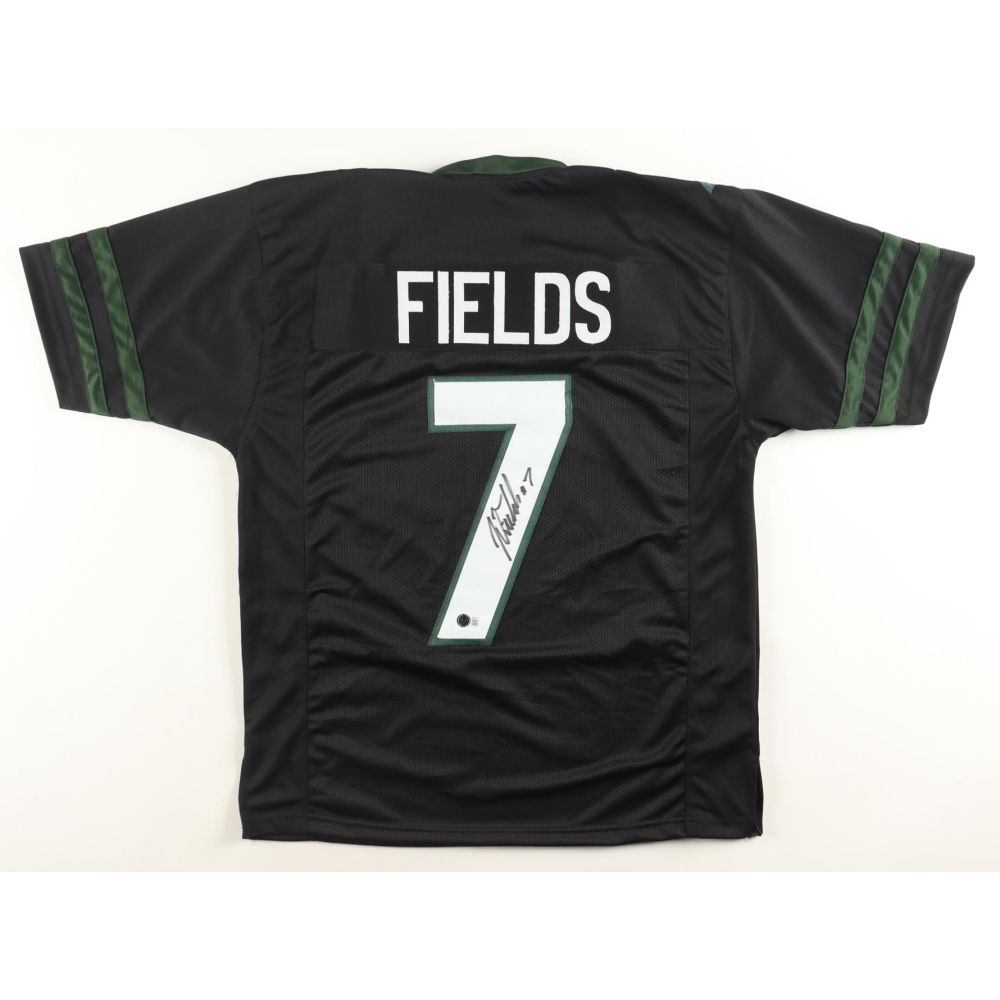 Justin Fields Signed Jersey (Beckett) at PristineAuction.com