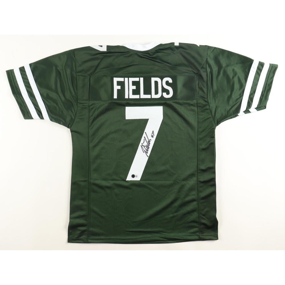 Justin Fields Signed Jersey (Beckett) at PristineAuction.com