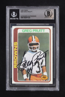 Greg Pruitt Signed 1978 Topps #245 (BGS Authentic) at PristineAuction.com
