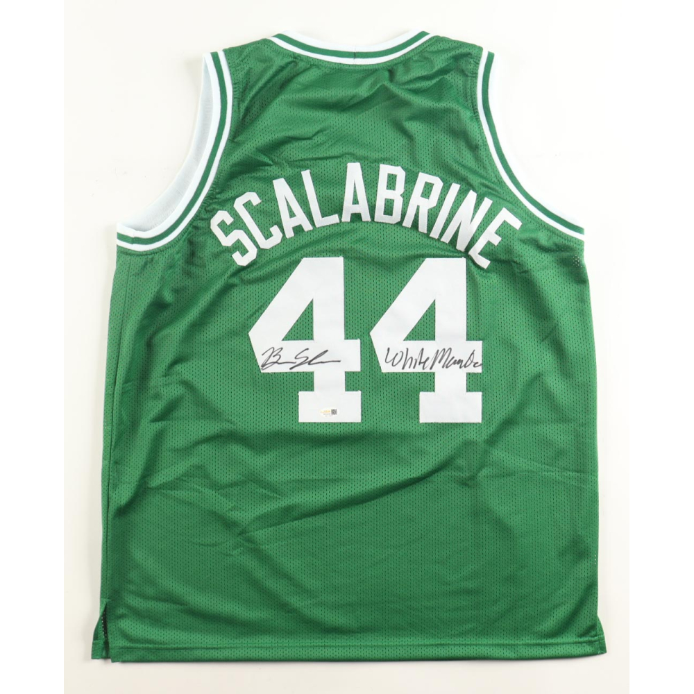Brian Scalabrine Signed Jersey Inscribed "White Mamba" (JSA) at PristineAuction.com
