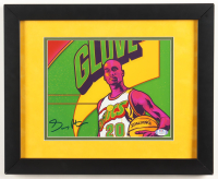 Gary Payton Signed SuperSonics Custom Framed Photo Display (PSA) at PristineAuction.com