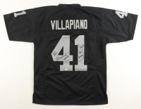 Phil Villapiano Signed Jersey Inscribed "SBXI" &  "'Just Win Baby'" (JSA) at PristineAuction.com