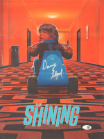 Danny Lloyd Signed "The Shining" 12x16 Canvas Poster (JSA) at PristineAuction.com