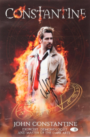 Matt Ryan Signed "Constantine" 12x18 Canvas Poster (JSA) at PristineAuction.com