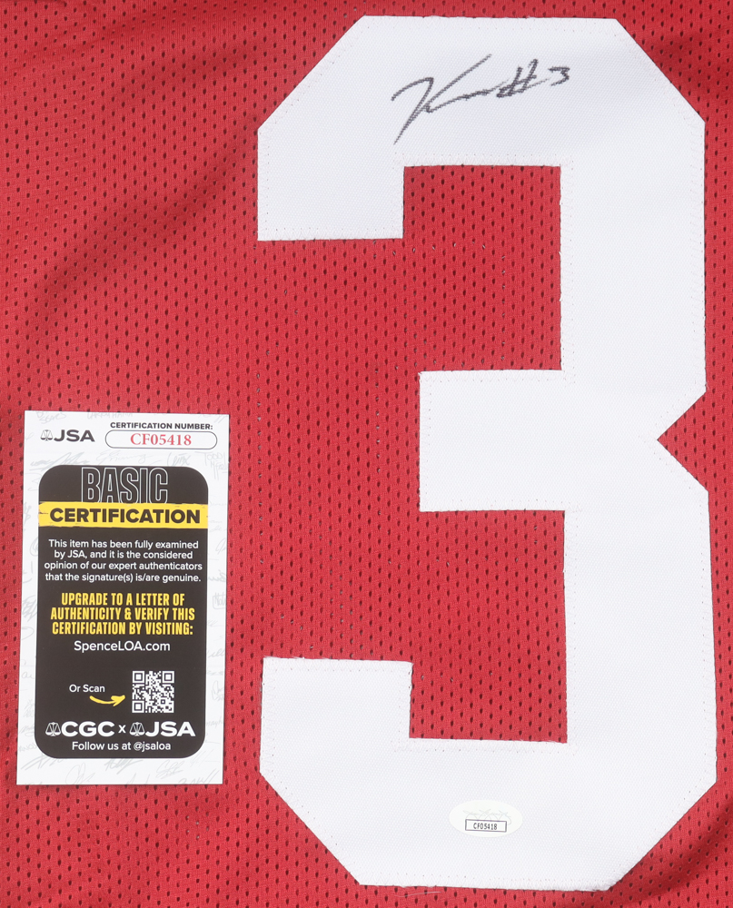 Keon Sabb Signed Jersey (JSA) at PristineAuction.com Keon Sabb Signed Jersey (JSA) at PristineAuction.com