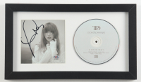 Taylor Swift Signed Custom Framed "The Tortured Poets Department" CD Album Insert Display With Disc (PSA) at PristineAuction.com