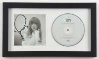 Taylor Swift Signed Custom Framed "The Tortured Poets Department" CD Album Insert Display With Disc (PSA) at PristineAuction.com