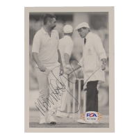 Merv Hughes Signed 4x6 Photo (PSA) at PristineAuction.com