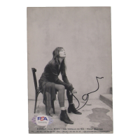 Jane Birkin Signed 4x6 Photo (PSA) at PristineAuction.com