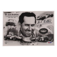 Jack Brabham Signed 5.5x8.25 Photo (PSA) at PristineAuction.com