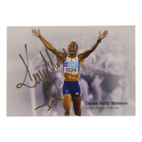 Kelly Holmes Signed 5.75x8.25 Photo (PSA) at PristineAuction.com