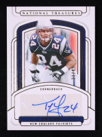 Ty Law 2024 Panini National Treasures Signatures Gold #19 #21/49 at PristineAuction.com