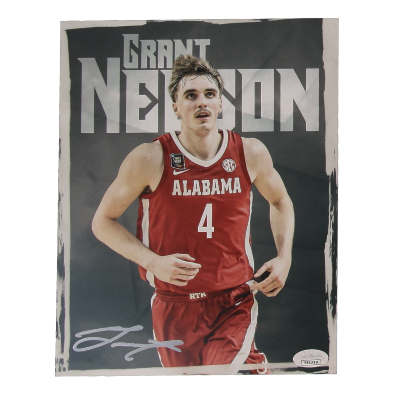 Grant Nelson Signed Alabama Crimson Tide 8x10 Photo (JSA) at PristineAuction.com Grant Nelson Signed Alabama Crimson Tide 8x10 Photo (JSA) at PristineAuction.com