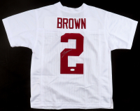 Zabien Brown Signed Youth Jersey (JSA) at PristineAuction.com