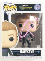 Jeremy Renner Signed "Marvel Studios Hawkeye" #1211 Hawkeye Bobblehead Funko Pop! Vinyl Figure (JSA) at PristineAuction.com