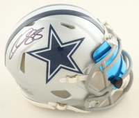 CeeDee Lamb Signed Cowboys Speed Mini Helmet with Visor (Fanatics) at PristineAuction.com