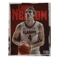 Grant Nelson Signed Alabama Crimson Tide 8x10 Photo (Beckett) at PristineAuction.com