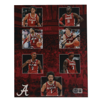 Alabama Crimson Tide 8x10 Photo Team-Signed By (6) With Mark Sears, Lebaron Philon, Latrell Wrightsell Jr., Chris Youngblood (Beckett) at PristineAuction.com