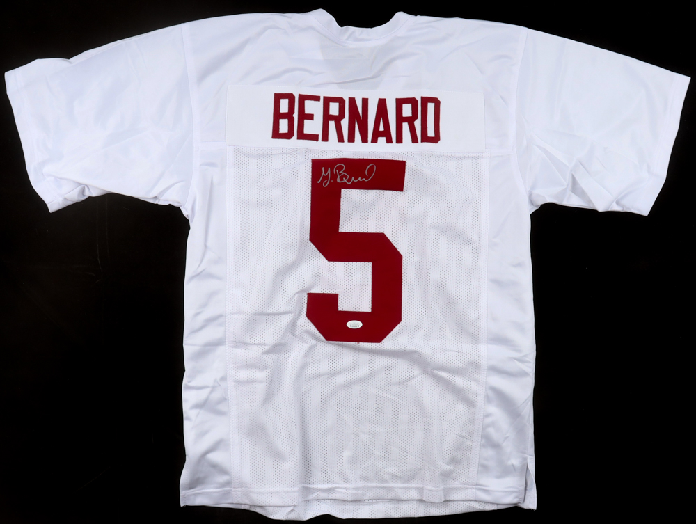 Germie Bernard Signed Jersey (JSA) at PristineAuction.com Germie Bernard Signed Jersey (JSA) at PristineAuction.com