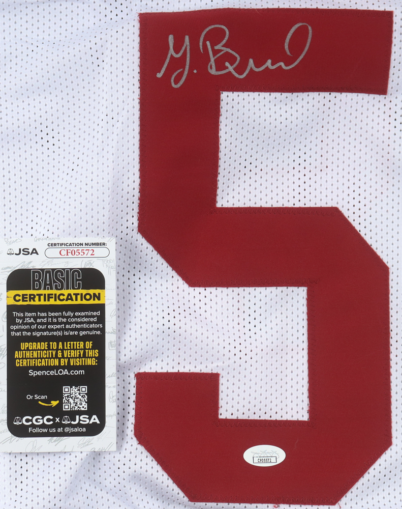 Germie Bernard Signed Jersey (JSA) at PristineAuction.com Germie Bernard Signed Jersey (JSA) at PristineAuction.com