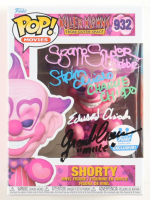 "Killer Klowns From Outer Space" | #932 Shorty Funko Pop! Vinyl Figure Cast-Signed by (9) with Stephen Chiodo, Charlie Chiodo, Edward Chiodo (JSA) at PristineAuction.com