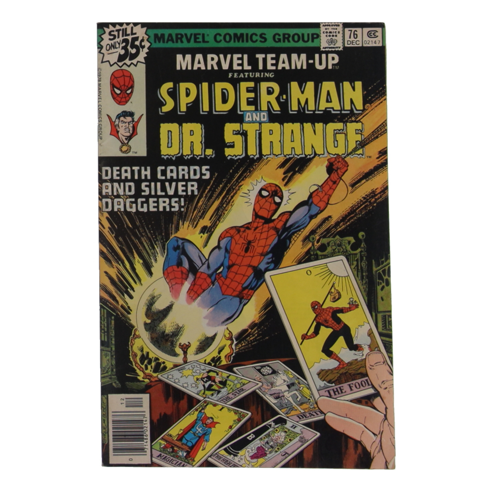 1978 "Marvel Team-Up" Issue #76 Marvel Comic Book at PristineAuction.com