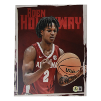 Aden Holloway Signed Alabama Crimson Tide 8x10 Photo (Beckett) at PristineAuction.com