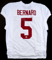 Germie Bernard Signed Jersey (JSA) at PristineAuction.com
