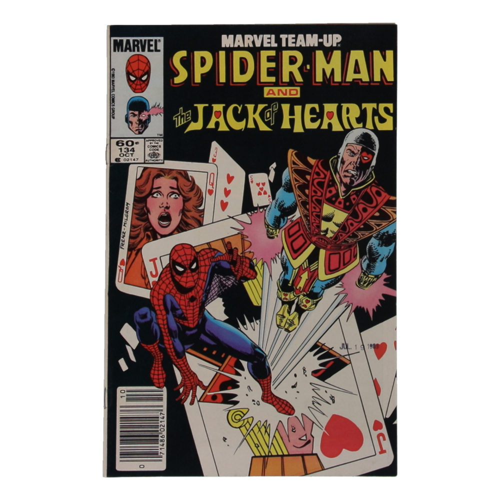 1983 "Marvel Team-Up" Issue #134 Marvel Comic Book at PristineAuction.com