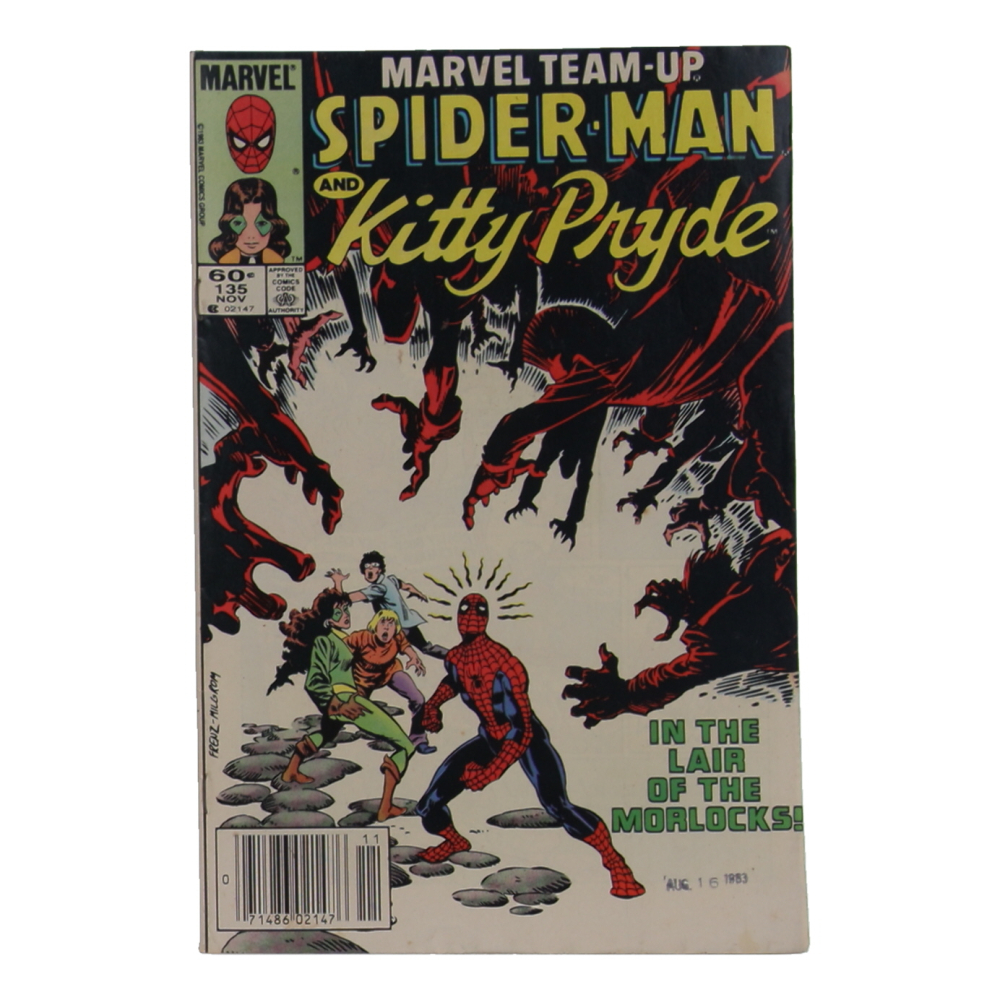 1983 "Marvel Team-Up" Issue #135 Marvel Comic Book at PristineAuction.com
