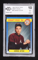 Derek Jeter 1992 Front Row Draft Picks #55 RC (BCCG 10) at PristineAuction.com