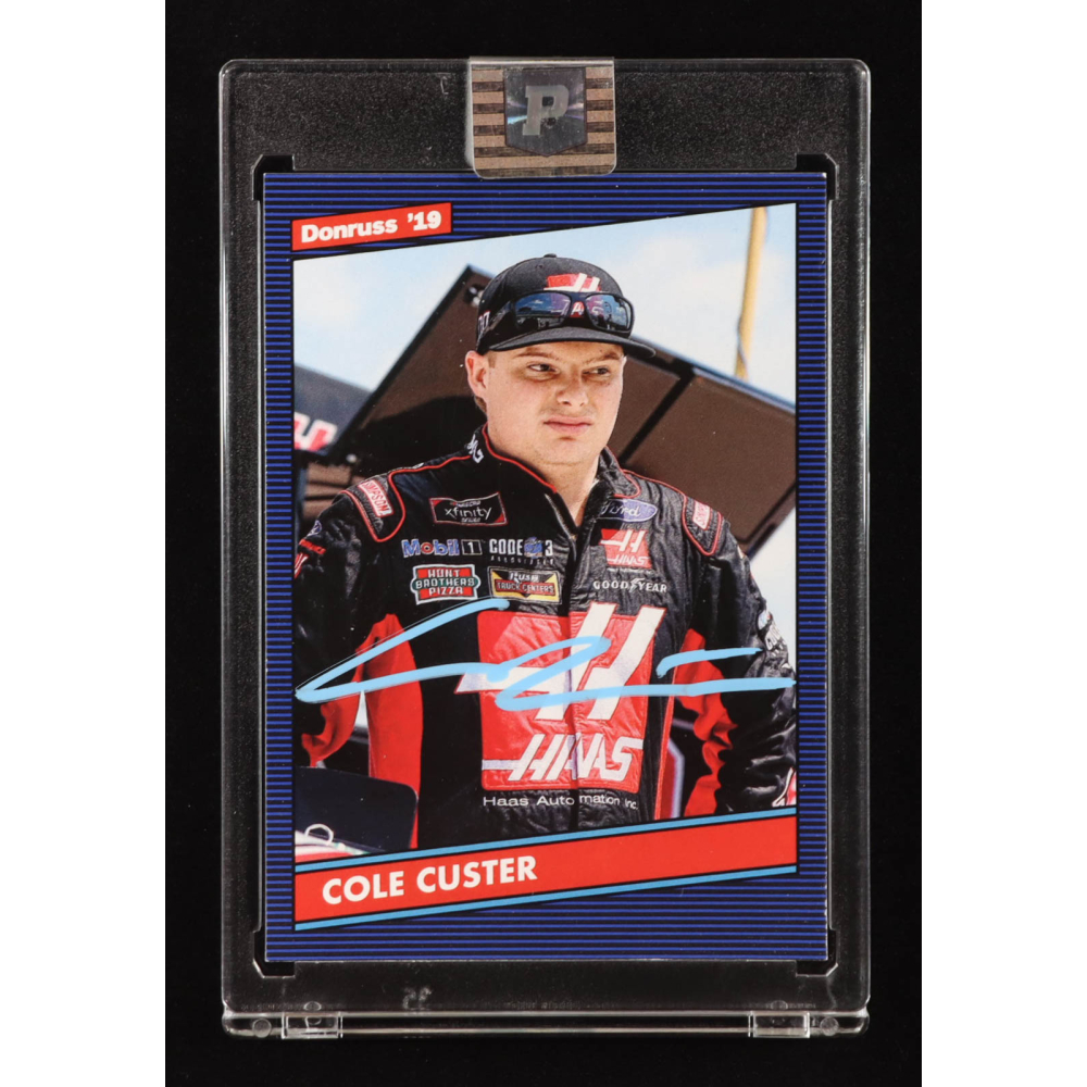 Cole Custer Signed 2019 Donruss Retro #147 (PA) at PristineAuction.com