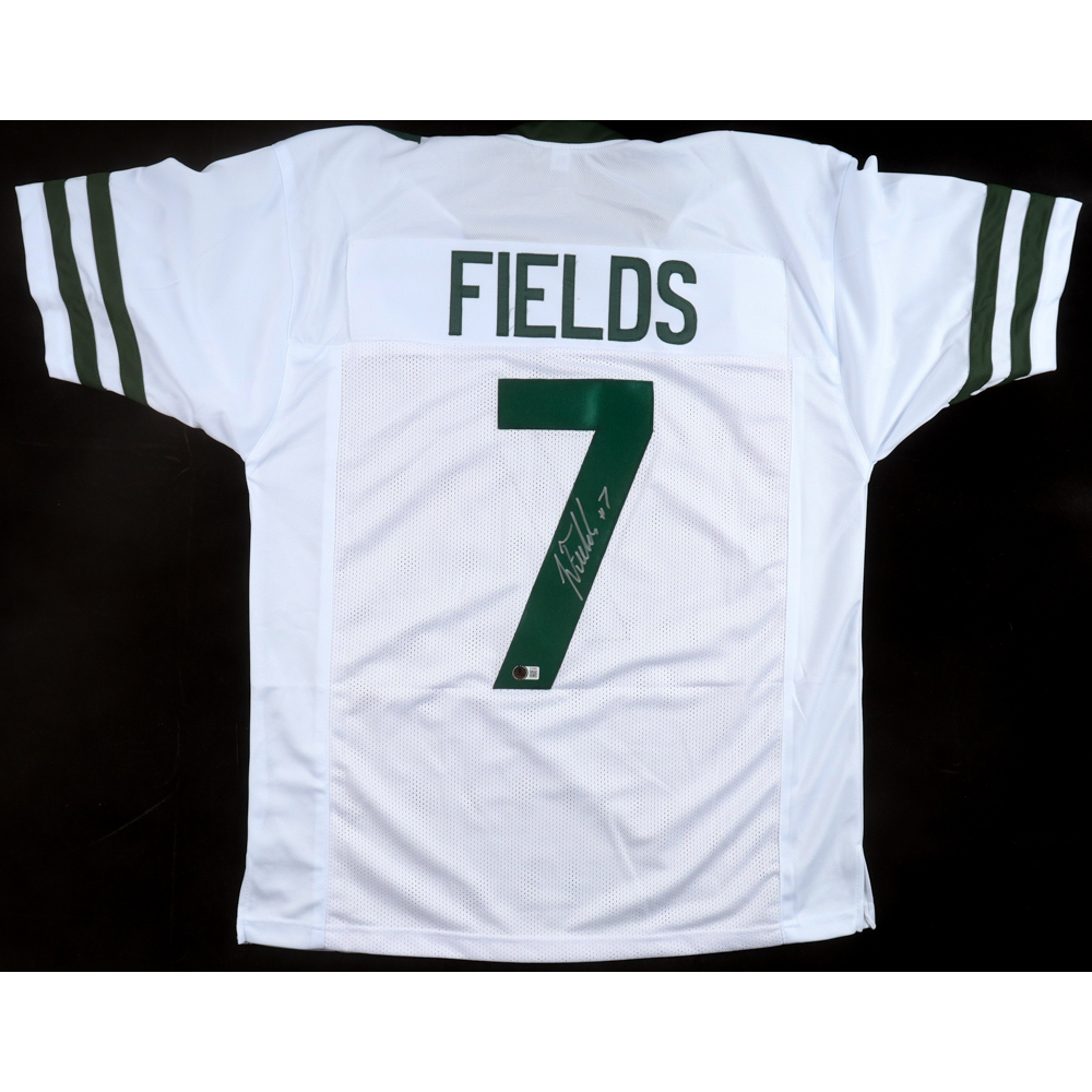 Justin Fields Signed Jersey (Beckett) at PristineAuction.com