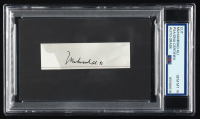 Muhammad Ali Signed Cut (PSA | Autograph Grade 10) at PristineAuction.com