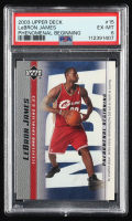 LeBron James 2003-04 Upper Deck Phenomenal Beginning LeBron James #15 RC / An Unselfish Player (PSA 6) at PristineAuction.com