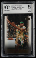 LeBron James 2003 Upper Deck LeBron James Box Set #2 RC / State Champs (BCCG 10) at PristineAuction.com