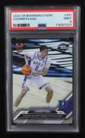 Cooper Flagg 2024-25 Bowman University Now #101 RC (PSA 9) at PristineAuction.com