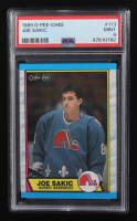 Joe Sakic 1989-90 O-Pee-Chee #113 RC (PSA 9) at PristineAuction.com