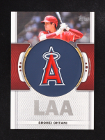 Shohei Ohtani 2023 Topps Team Logo Commemorative Patch #TLPSO at PristineAuction.com