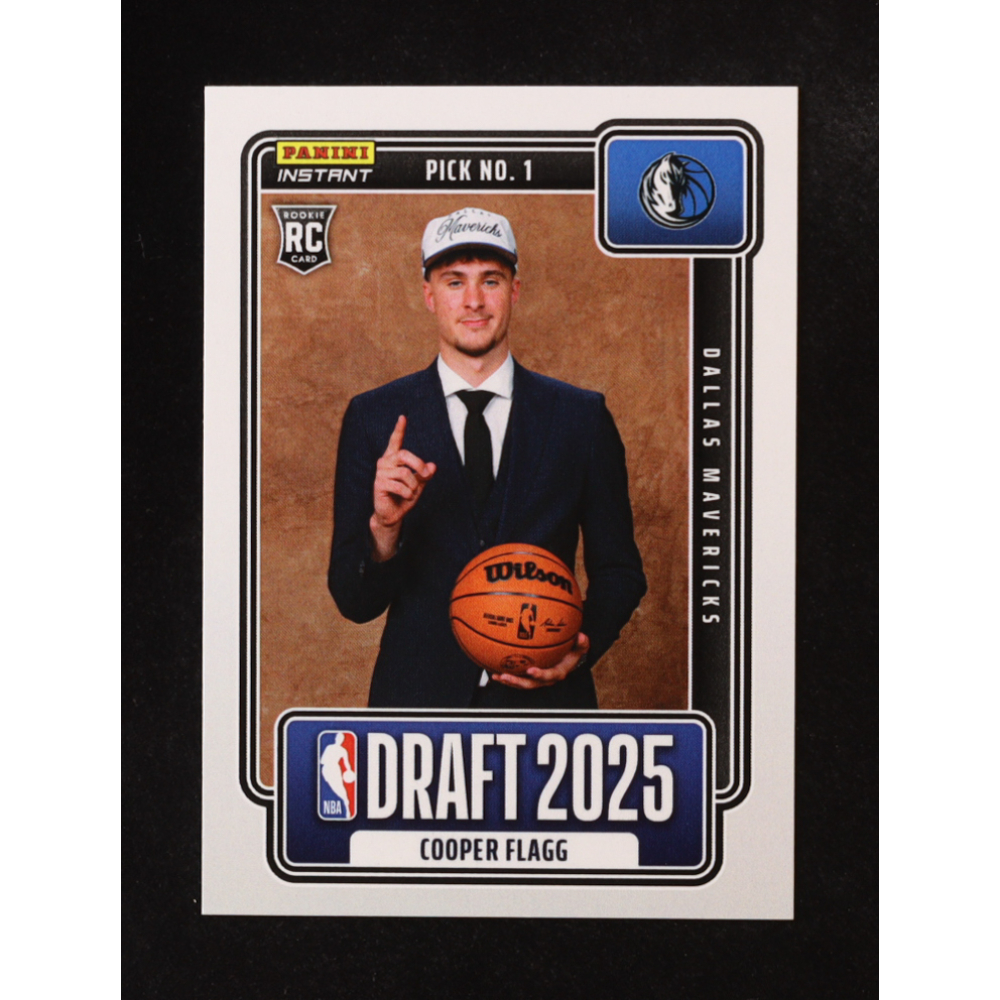 Cooper Flagg 2025-26 Panini Instant Draft Night #NBADN1 RC at PristineAuction.com