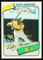 Rickey Henderson 1980 Topps #482 RC at PristineAuction.com